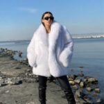 Bianca | Shadow White Fox Fur Jacket