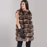 Marbell | Crystal Fox Fur Vest