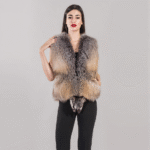 Grace | Golden Island Fox Fur Vest
