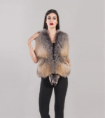 Grace | Golden Island Fox Fur Vest