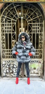 Abigail | Fox Fur Jacket - Image 3