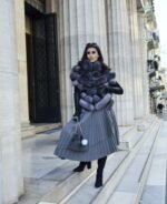 Cornelia | Fox Fur Poncho - Image 7