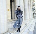 Cornelia | Fox Fur Poncho - Image 2