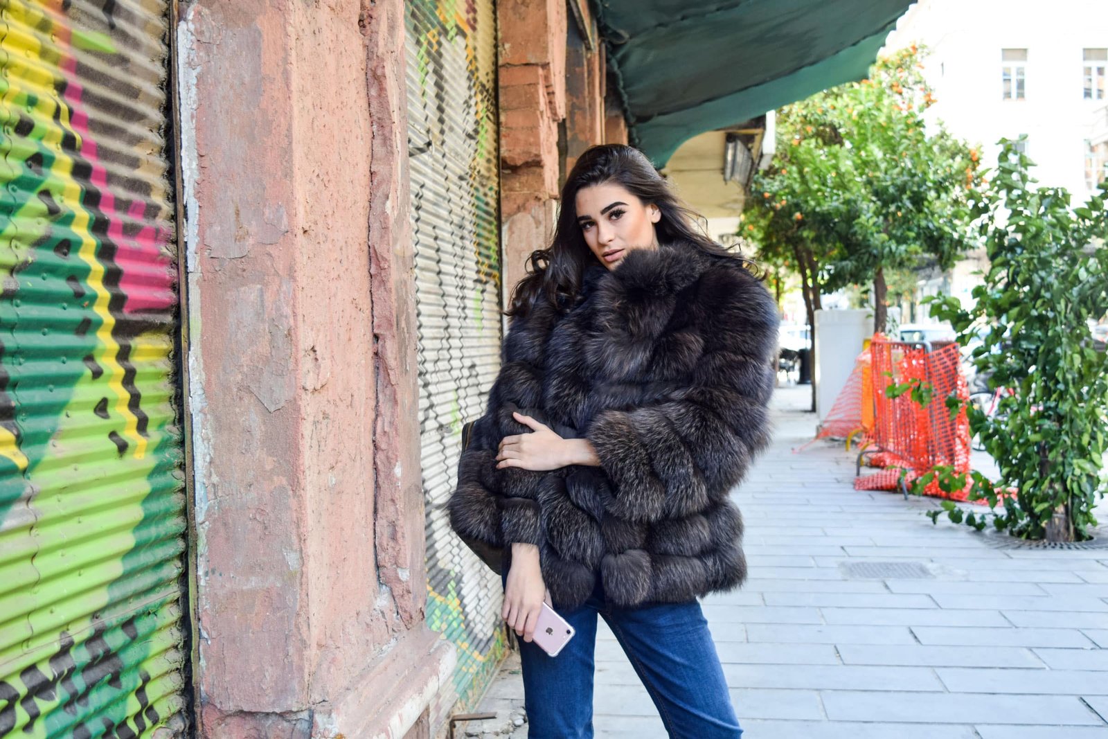AGNH-SAMARA-IANOYARIOS-2019-4199-1 Charlie | Fox Fur Jacket - Image 1