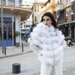 Aurora | Fox Fur Poncho