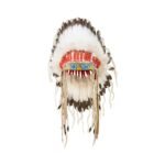 Hunkpapa Sioux Style War Headdress