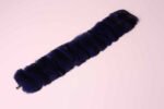 Blue Chinchilla Fur Collar Trim Muffler - Image 3