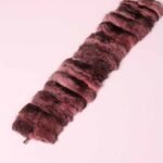 Pink Chinchilla Collar Trim Muffler