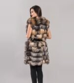 Destiny | Cross Fox Fur Vest - Image 3