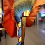 22 Inch Authentic Porcupine Roach Hair with 9 Inch Cut Work from Prairie and Heritage Shop