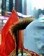 20″ inch Porcupine Roach Hair with 9 inch hair with black deerhair. - Image 3