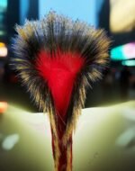 16" Inch Crow Hair Style with Wide Base and Flat Design - Image 3