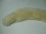 White Cream Fox Fur Collar Women's - Image 4
