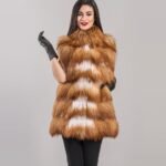 Astrid | Mutation Golden Fox Fur Vest