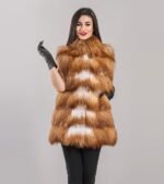 Astrid | Mutation Golden Fox Fur Vest
