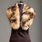 Brown Fox Fur Collar