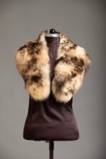 Brown Fox Fur Collar