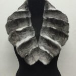 Genuine Chinchilla Fur Collar
