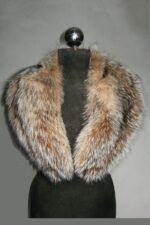 Crystal Fox Fur Collar Women's