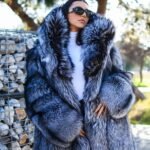 Belén | Luxury Silver Fox Fur Jacket