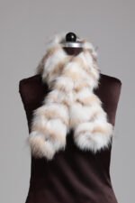 Golden Island Fox Fur Scarf - Image 2