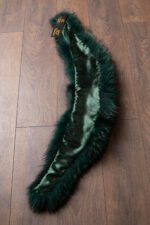 Green Fox Fur Collar - Image 7