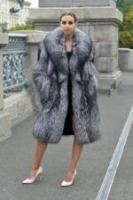 Fallon | Luxury Silver Fox Fur Coat