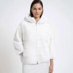 Sakura | Luxury Scandinavian White Mink Fur Cape – Jacket