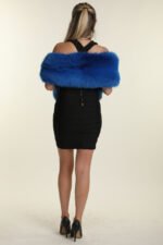 Blue Fox Fur Collar - Image 8