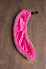Pink Fox Fur Collar - Image 4