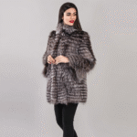 Naenia | Silver Fox Fur Jacket