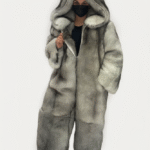 Blue Fox Double Side Fur Costume