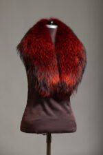 Red Fox Fur Collar - Image 2
