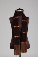 Sheared Nutria Fur Scarf - Image 2