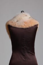 Spotted Fox Fur Collar - Image 3