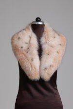 Spotted Fox Fur Collar