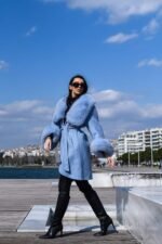 Cyanan | Luxury Alpaca Wool Coat – Cape