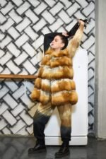 Teresa | Luxury Red Fox Fur Vest - Image 2