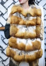 Teresa | Luxury Red Fox Fur Vest - Image 4