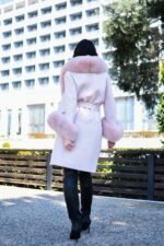 Maryon | Luxury Alpaca Wool Coat – Cape - Image 8