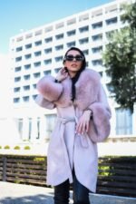 Maryon | Luxury Alpaca Wool Coat – Cape - Image 2