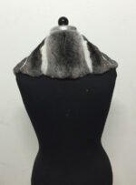 Genuine Chinchilla Fur Collar - Image 3