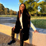 Elora | Luxury Scandinavian Dyed Black Fox Fur Boa