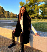 Elora | Luxury Scandinavian Dyed Black Fox Fur Boa