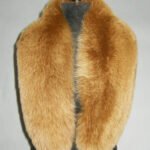 Whiskey Fox Fur Collar Women's