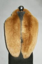 Whiskey Fox Fur Collar Women's