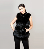 Dale | Fox Fur Vest With Rex