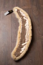 Light Brown Fox Fur Collar - Image 8