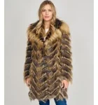 Layered Fox & Rex Rabbit Stroller Coat