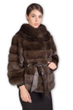 Sable Fur Jacket Monique - Image 3